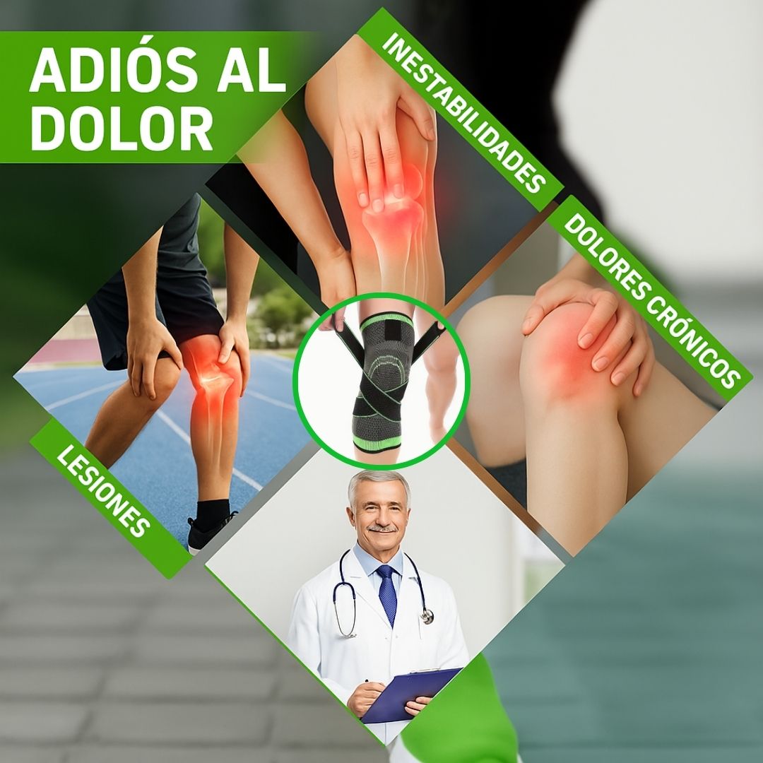 Rodillera para rodilla con beneficios contra lesiones, inestabilidades, dolores crónicos y recomendación médica – Nexia Market